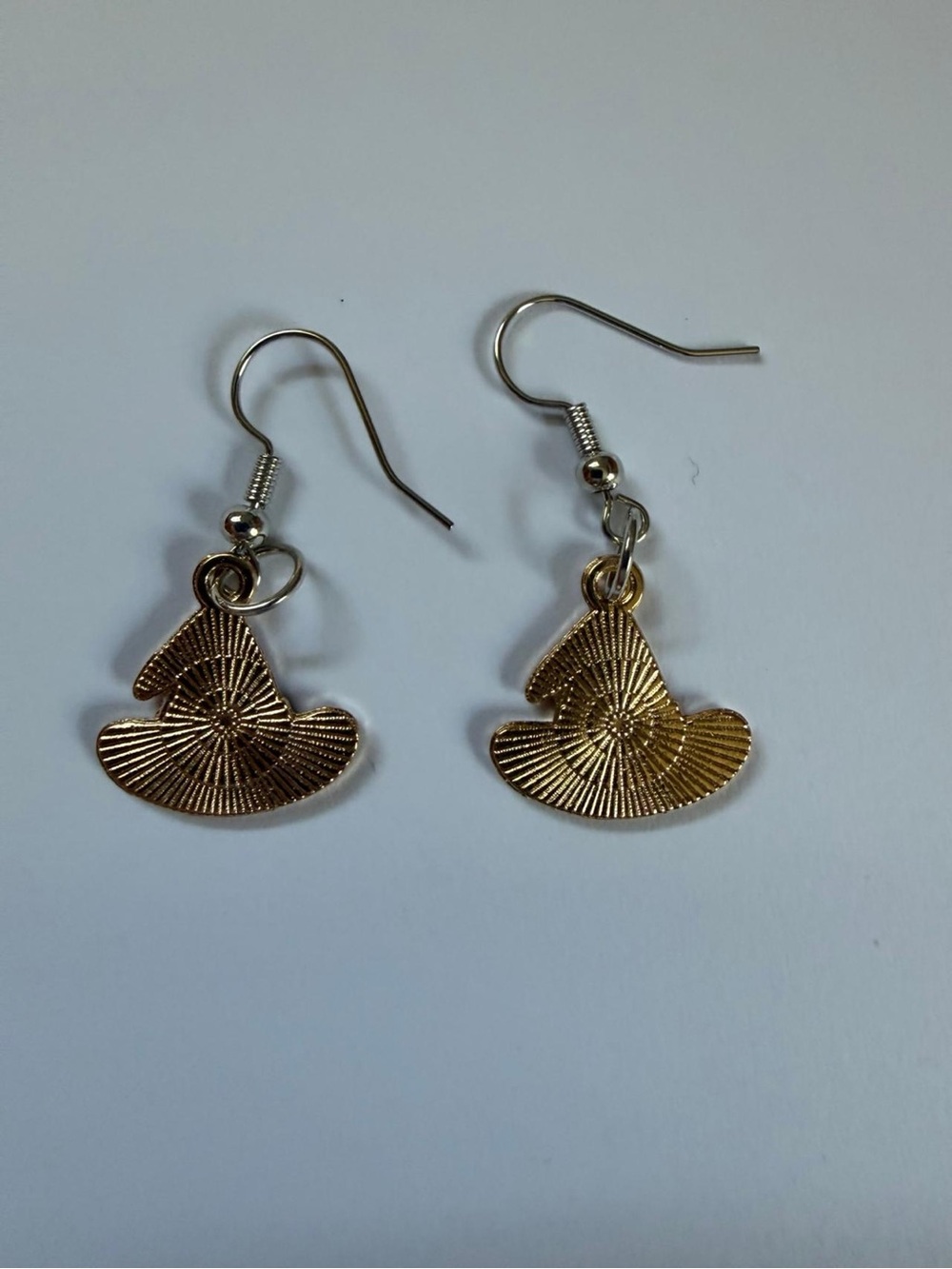 Hat earrings Handmad